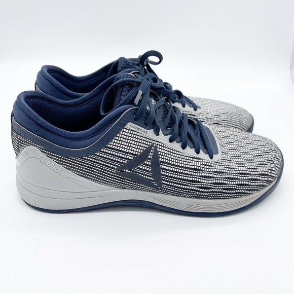 Reebok Other - Reebok CrossFit Nano 8.0 Flexweave Men Size 7.5 Navy Gray Workout Sneakers